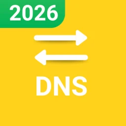 Biểu tượng Thay đổi DNS (LTE / Wifi)